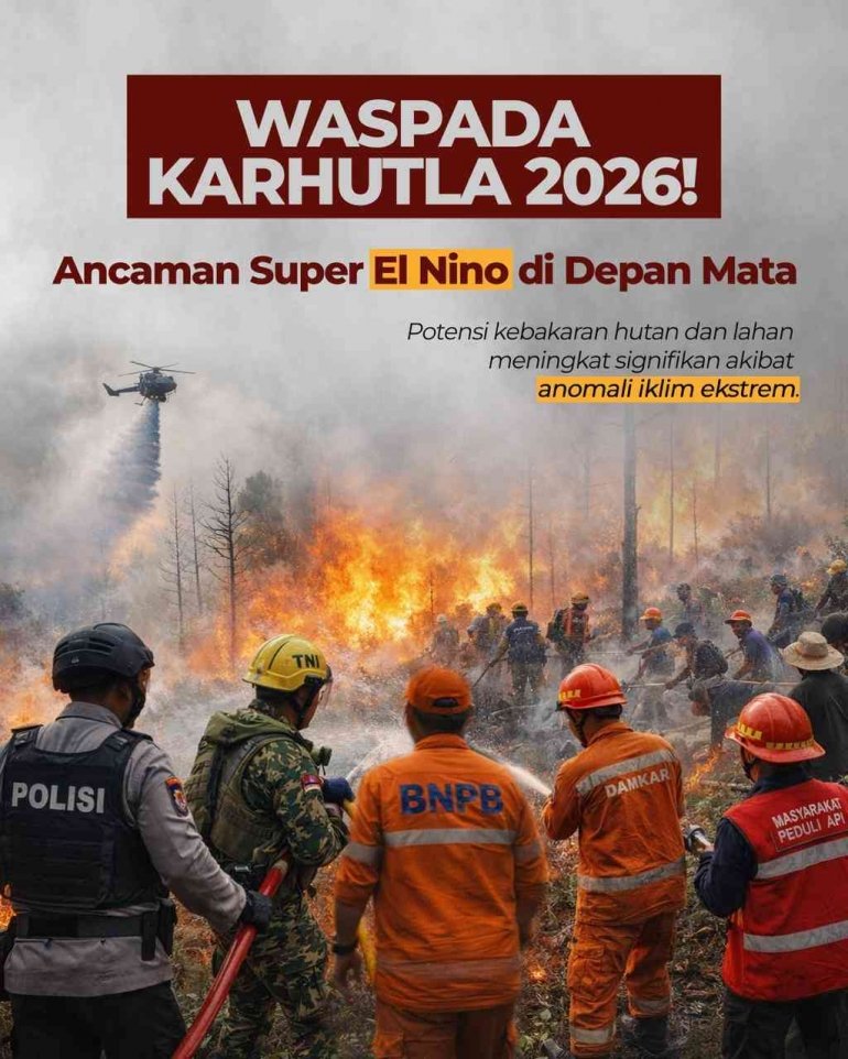 Waspada “Super El Nino” 2026: Jangan Sampai Langit Kita Kembali Mengabu!